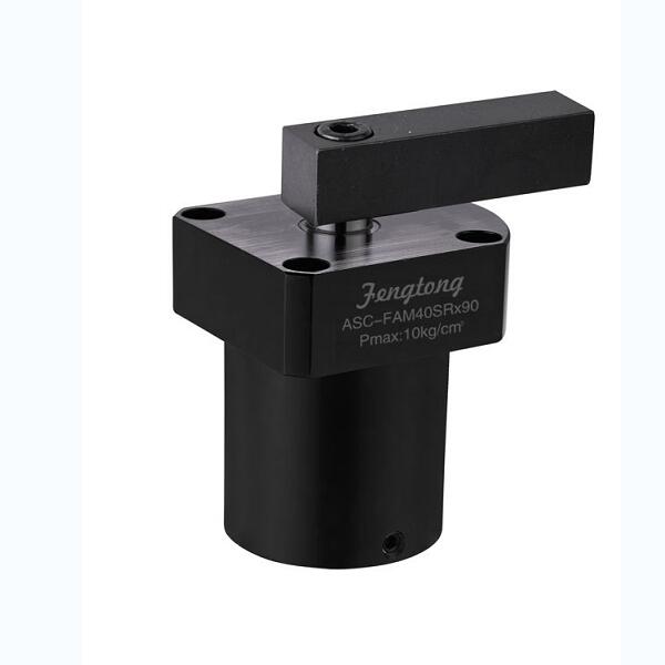 ASC-FAM空壓轉角缸法蘭氣路板